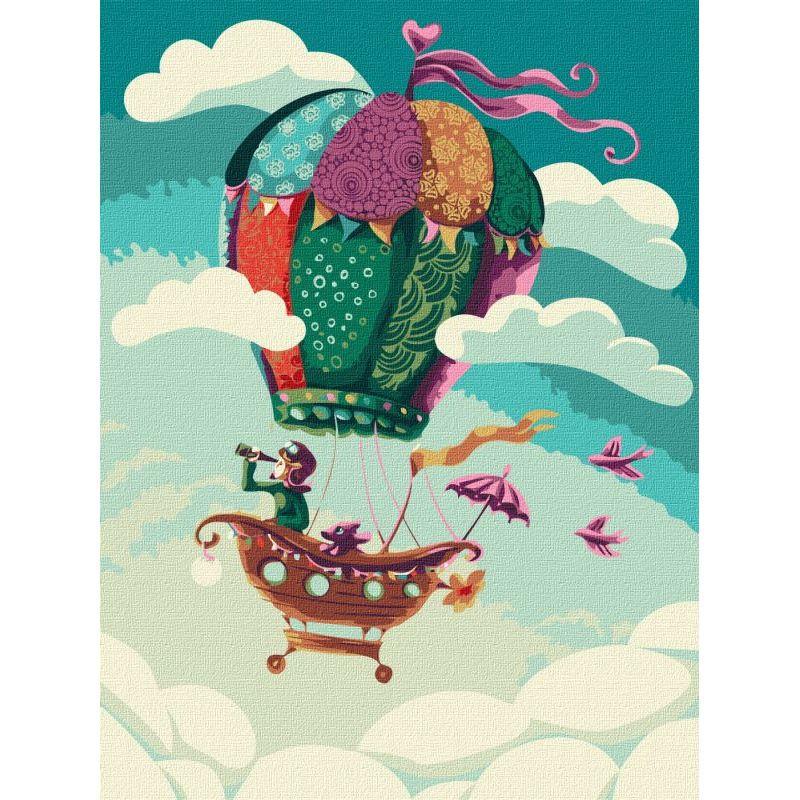 Картина по номерам Идейка Путешественники 30x40 см (KHO5067)