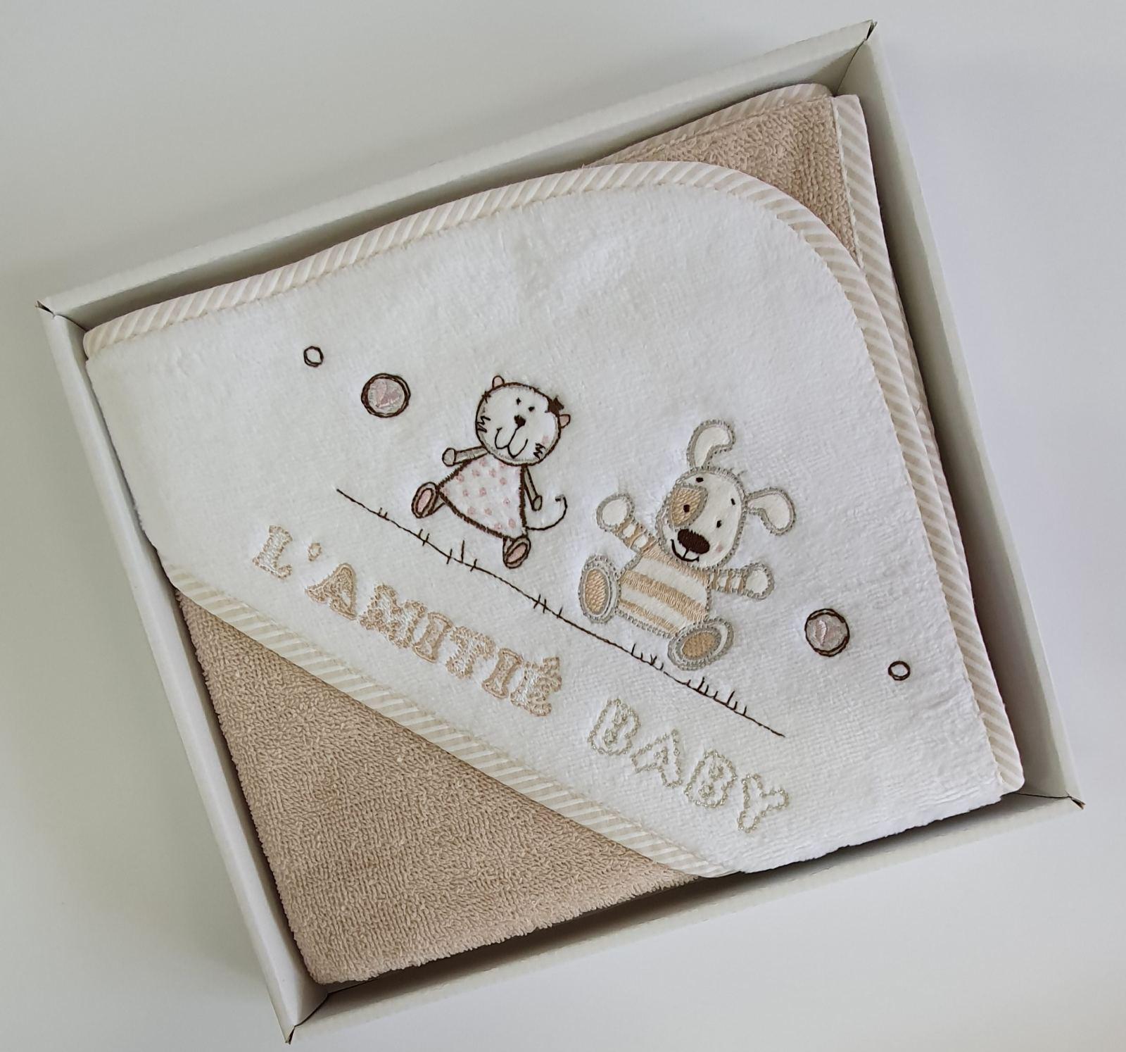 Полотенце детское Maison D'or Lamite 76x76 Beige (CN6104)