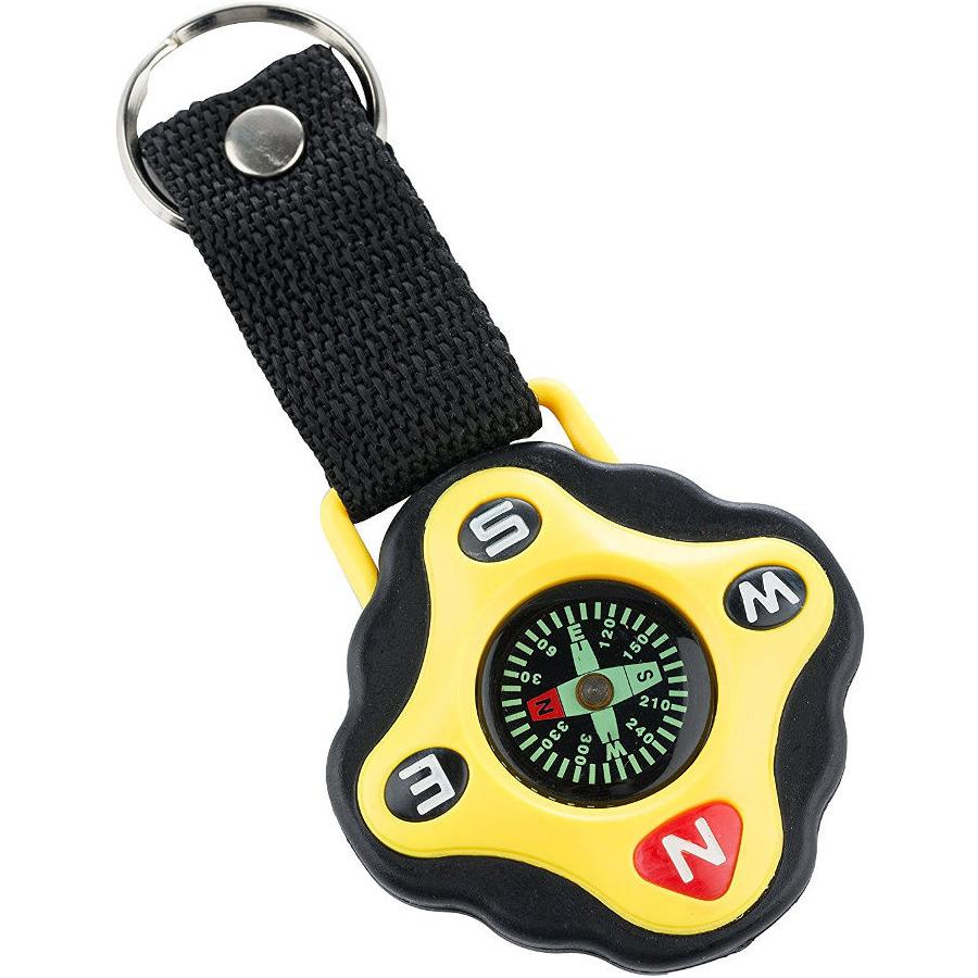 Брелок-компас Munkees 3155 Key Fod Compass Black/Yellow