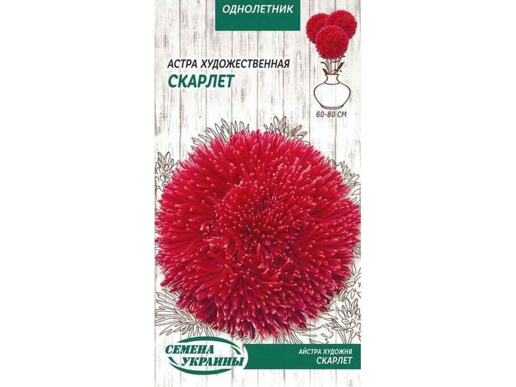 Семена Айстра Насіння України художественная красная ОД 0,25 г 10 пачек (577875) Семена Айстра Насіння України художественная красная ОД 0,25 г 10 пачек (577875)