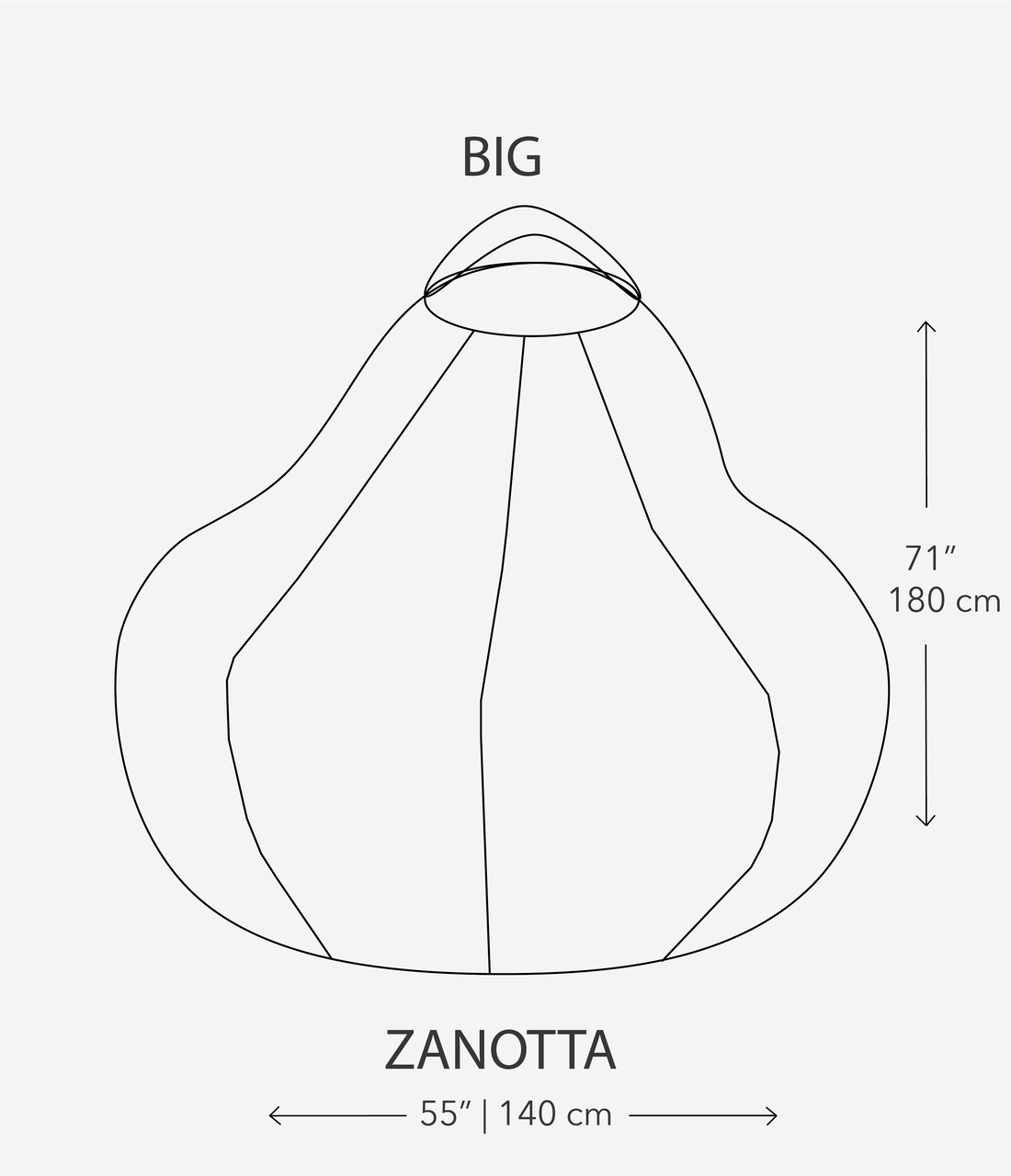 Кресло мешок BIG YETI груша 180x140 см ткань полиэстер Синий (1538660172) - фото 2 Кресло мешок BIG YETI груша 180x140 см ткань полиэстер Синий (1538660172) - фото 2
