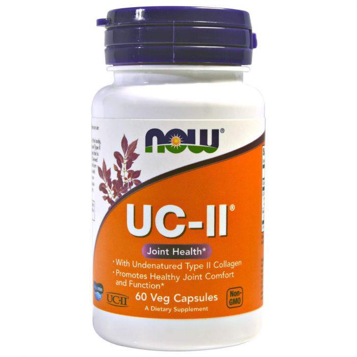 Добавка Now Foods UC-II 60 растительных капсул (NOW-03134)