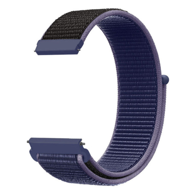 Ремешок CDK Nylon Sport Loop 20 мм для Xiaomi Amazfit GTS 2 mini Midnight blue (012415) - фото 1 Ремешок CDK Nylon Sport Loop 20 мм для Xiaomi Amazfit GTS 2 mini Midnight blue (012415) - фото 1