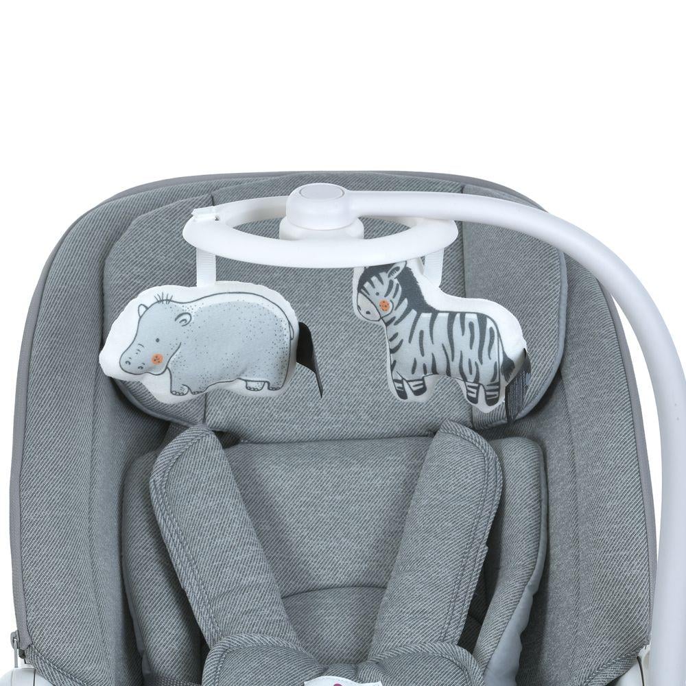 Укачивающий центр-шезлонг 2в1 Mastella 8966 музыка 360° вращения 3 положения спинки (24948842) - фото 7 Укачивающий центр-шезлонг 2в1 Mastella 8966 музыка 360° вращения 3 положения спинки (24948842) - фото 7