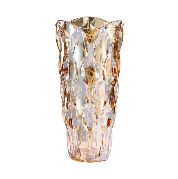 Ваза для квітів 15036 8х13х24,5 см Золотий (5003201) - фото 2 Ваза для квітів 15036 8х13х24,5 см Золотий (5003201) - фото 2