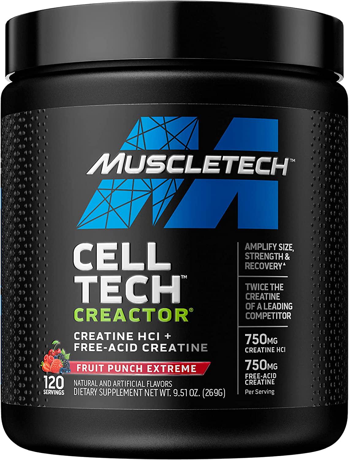 Креатин MuscleTech Cell-Tech Creactor Fruit Punch Extreme 269 g