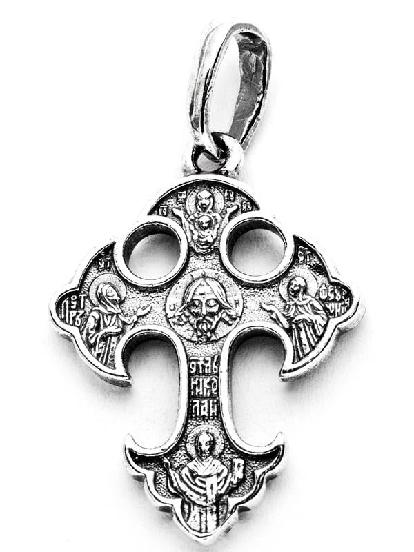 Крест Спас Нерукотворный Преподобный Петр и Феврония Муромские Николай Мирликийский