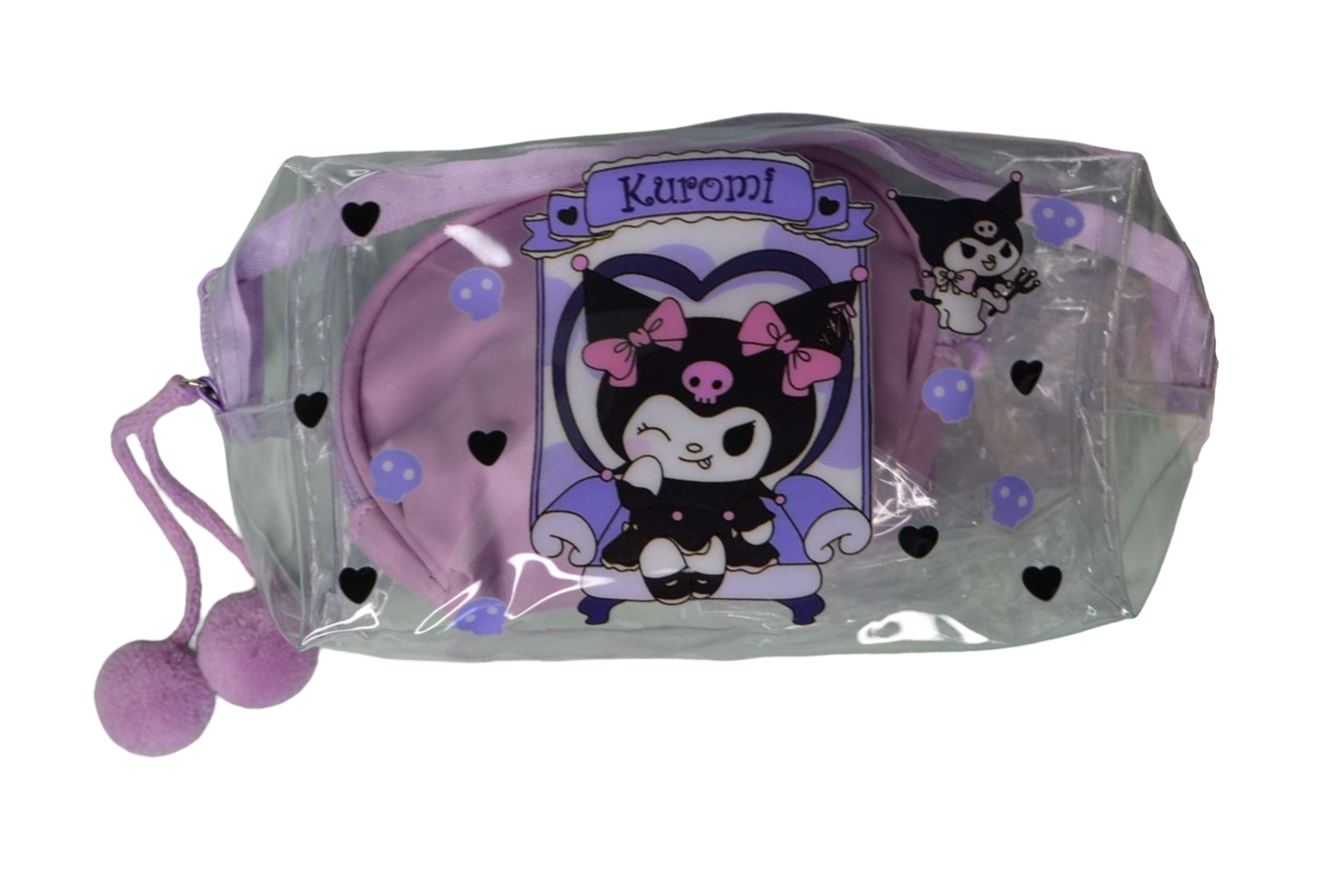 Косметичка для ребенка с принтом Куроми Фиолетовый (25-479-2/Д)