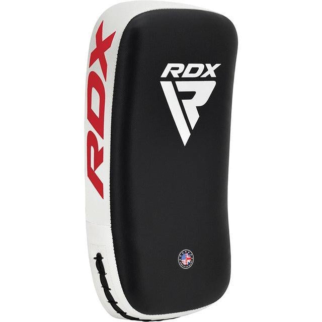 Пади для тайського боксу RDX T1 Curved Thai Kick Pad 1 шт. White