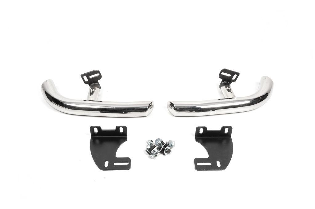 Задние уголки AK003 CAN для Hyundai Santa Fe 2 2006-2012 гг. нержавеющая сталь Хром
