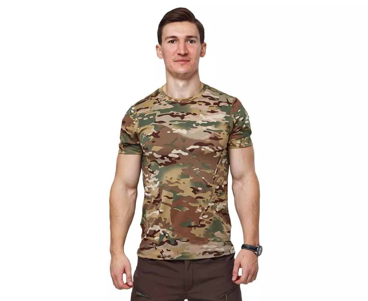 Футболка мужская военная Chameleon Cross S Multicam (0429-10) - фото 2