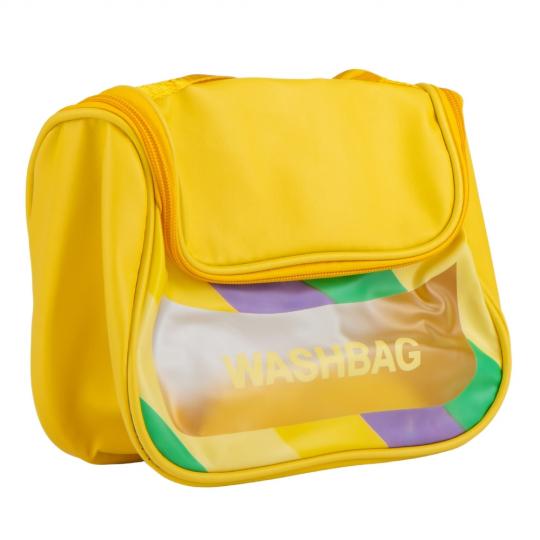 Набор косметичек Elisey Washbag 24х19 см 6 шт. Желтый (9037-006)