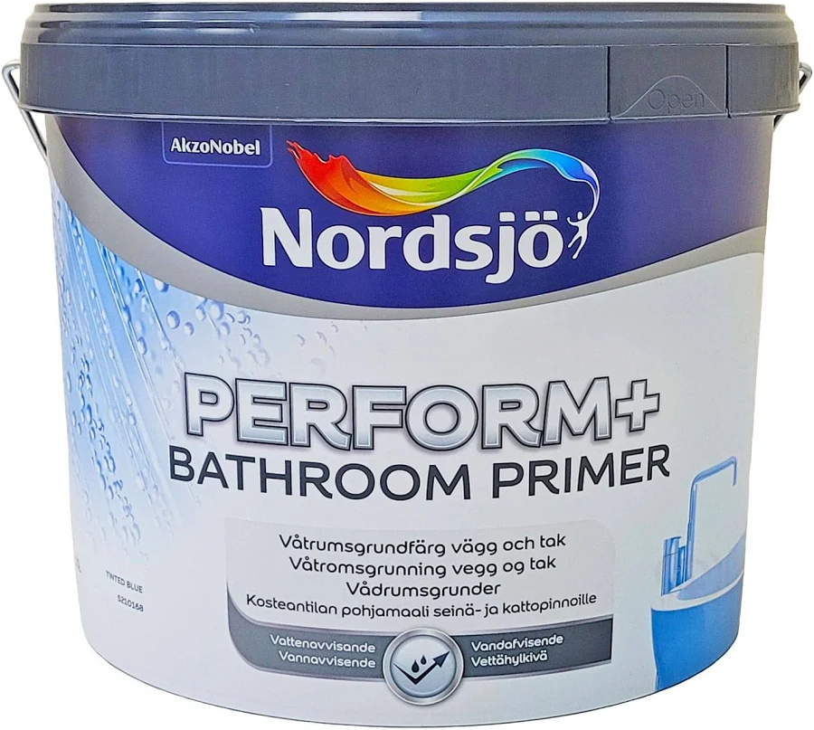 Краска грунтовочная для влажных помещений Sadolin Perform+ Bathroom Primer 10 л Белый (2889959341)