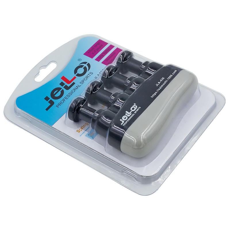 Эспандер-тренажер для пальцев кнопочный Zelart ELLO GRIP-PIANO JLA-436 Черный/Серый (DR005872) - фото 4