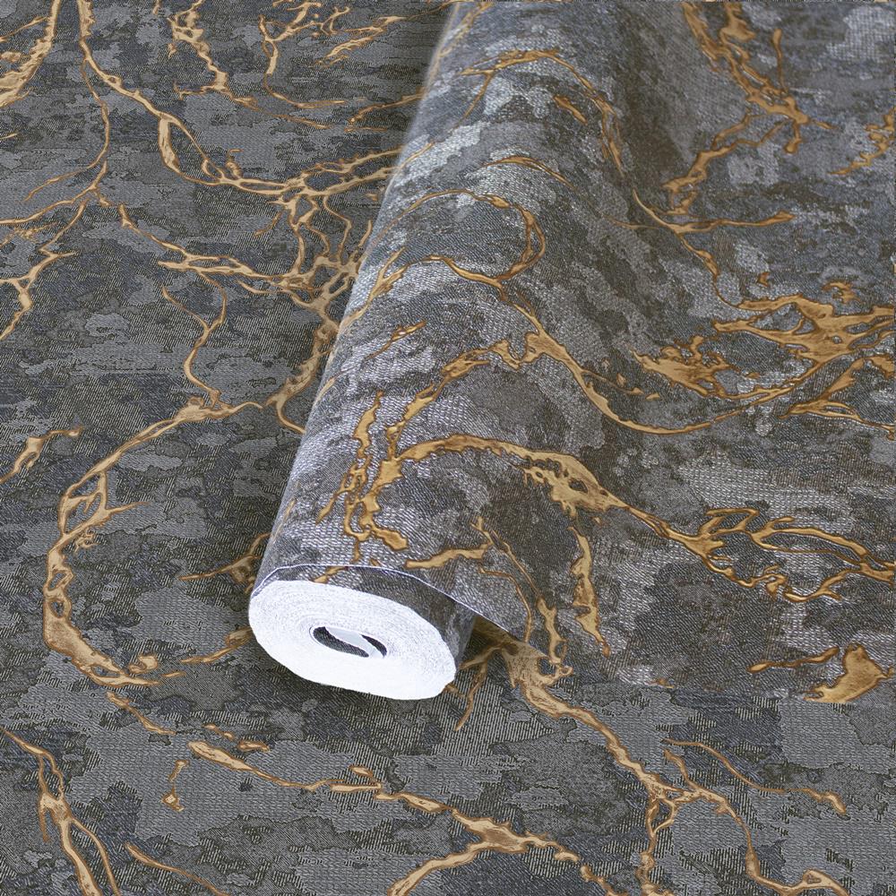 Обои виниловые AdaWall Gold Vein Shaped Design на флизелиновой основе (1503-5)