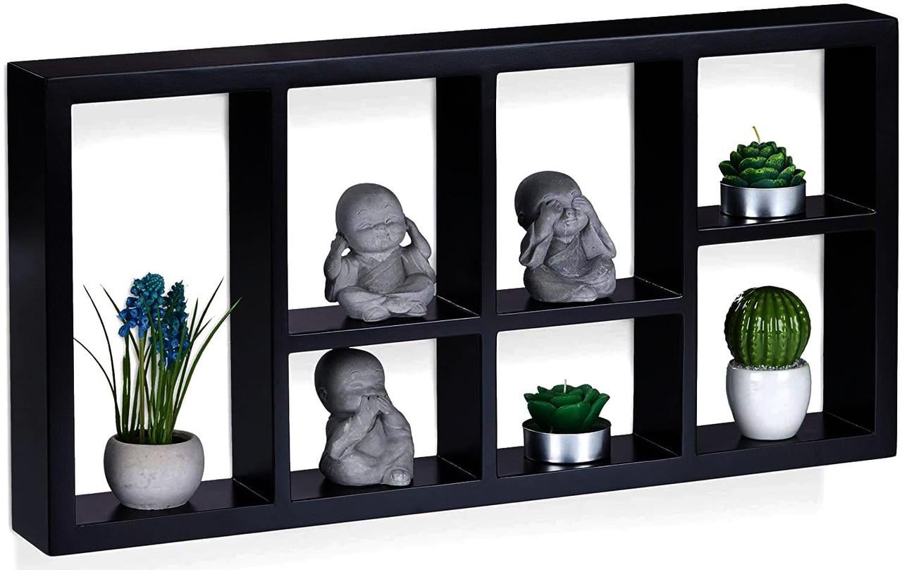 Полка настенная из дерева Атербери 1 Венге (НСП-108812)