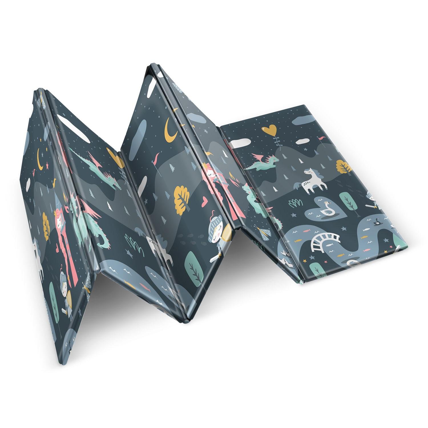 Коврик детский Nukido NK-341 Крепость День-Ночь раскладной 200х150х1 см (431220) Коврик детский Nukido NK-341 Крепость День-Ночь раскладной 200х150х1 см (431220)