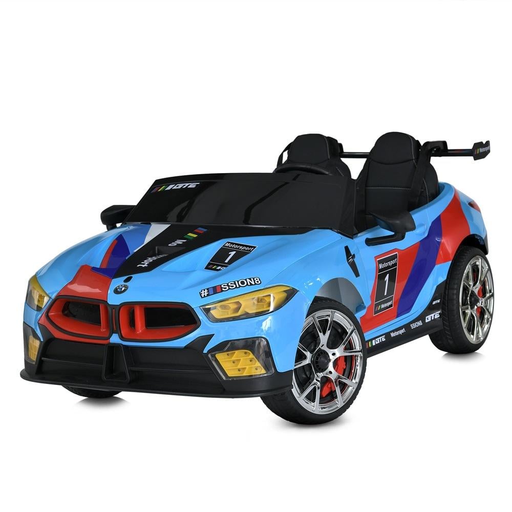 Детский двухместный электромобиль Bambi BMW M 5849EBLRS/24V Синий (743647526)