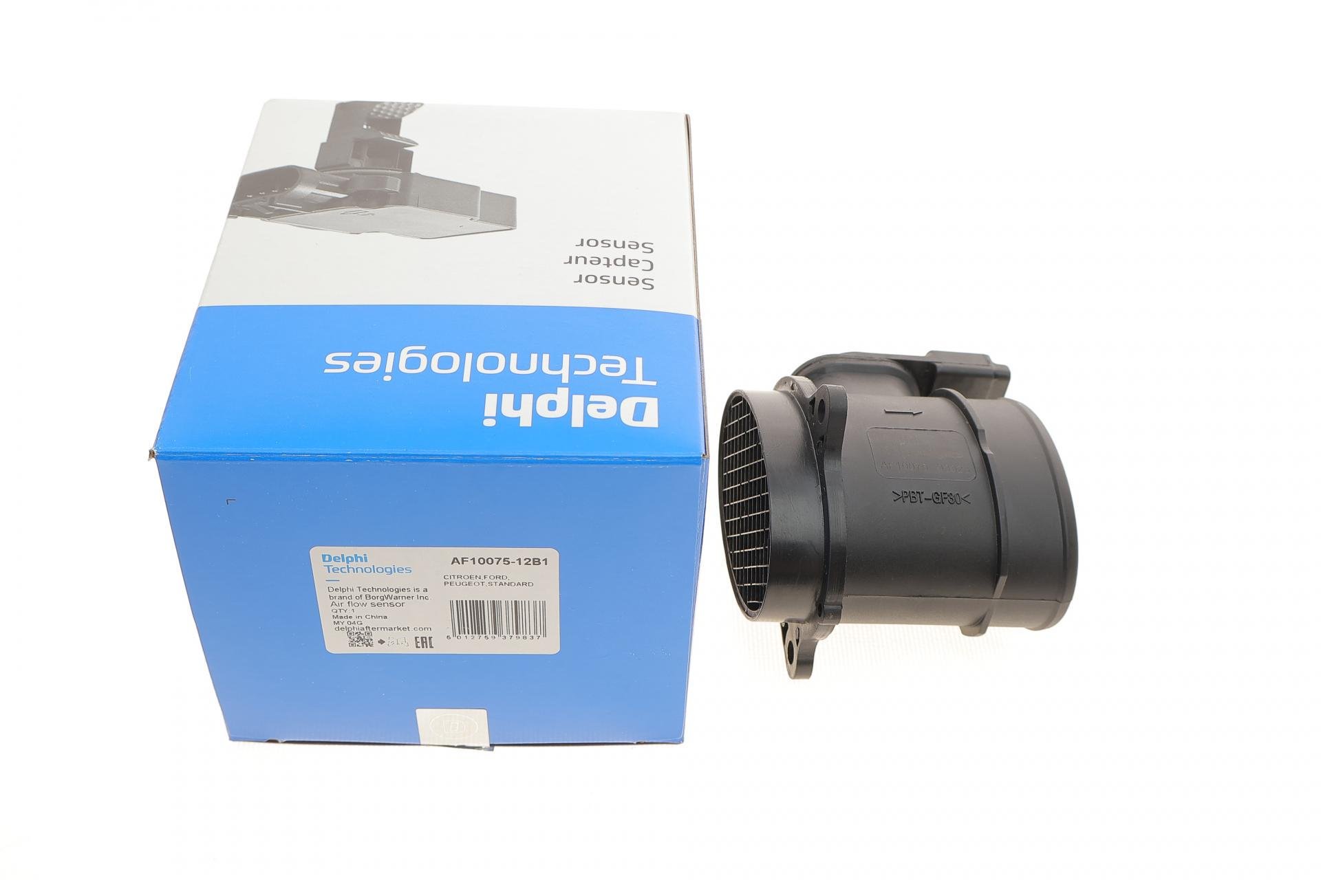 Витратомір повітря Peugeot Expert/Fiat Scudo 1,6HDi/2,0TDCi 03 (AF10075-12B1)