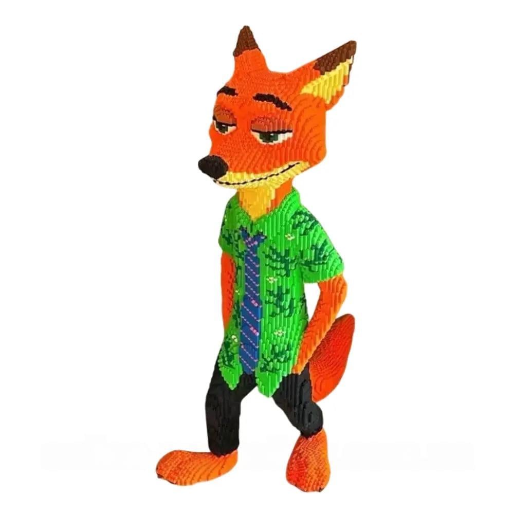 Конструктор ЛЕС НИК 9909 большая интерьерная 3D фигура высота 120 см 15888 дет. Оранжевый (32900451) Конструктор ЛЕС НИК 9909 большая интерьерная 3D фигура высота 120 см 15888 дет. Оранжевый (32900451)