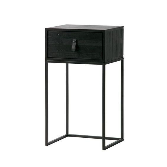 Консоль ночная Loft NS-1075 770x400x350 мм Черный (6156d5663edc877ba8589643)