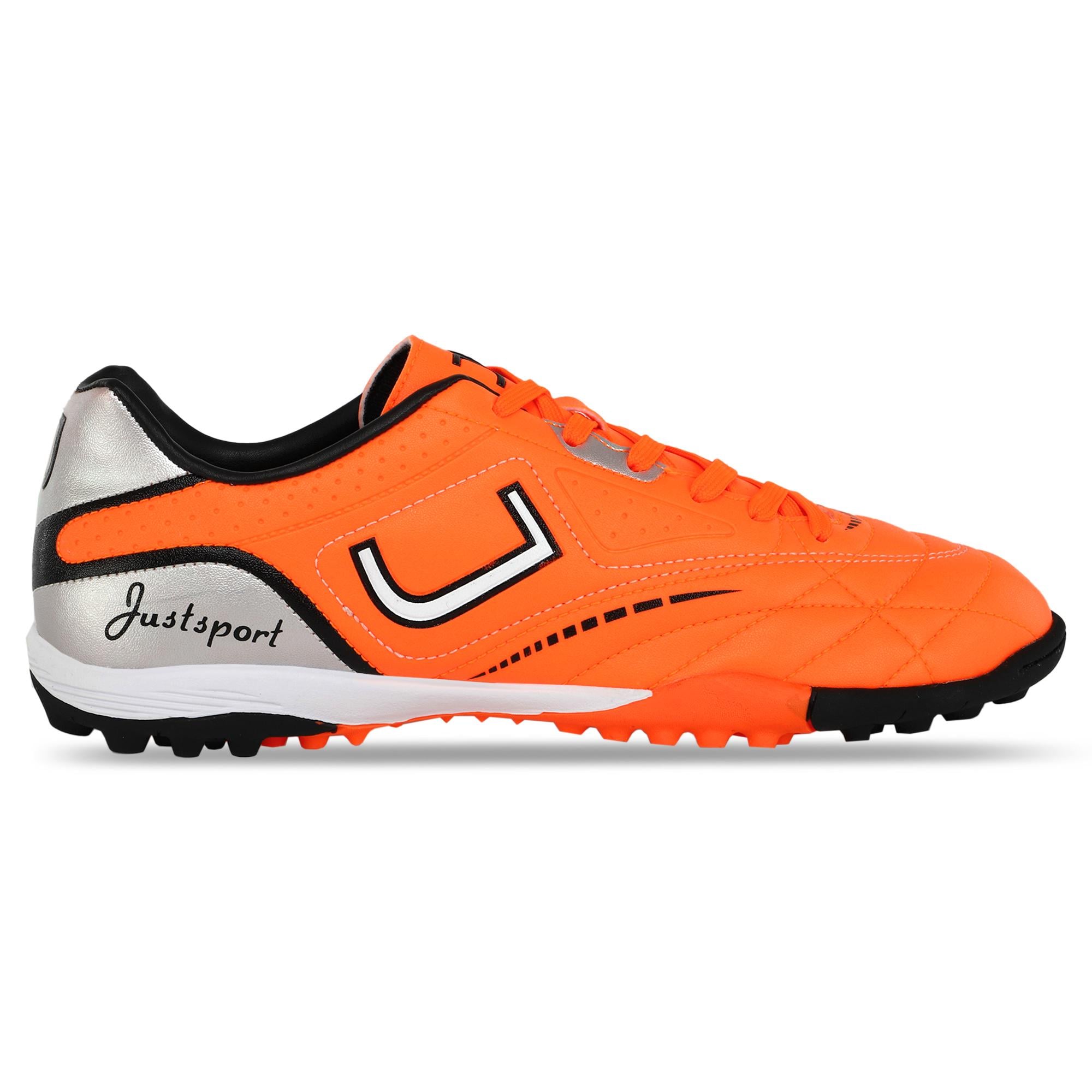 Сороконожки футбольные Justsport W10-39-44 р. 43 Оранжево-черный