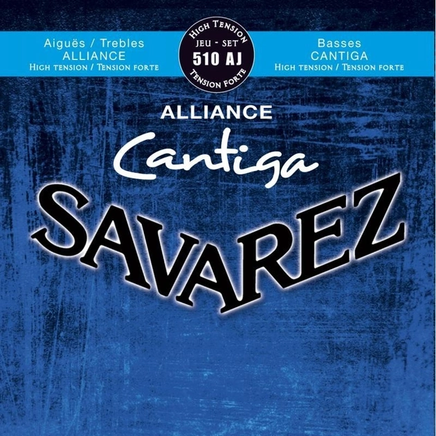 Струны для классической гитары Savarez Alliance Cantiga 510AJ High Tension (116544)