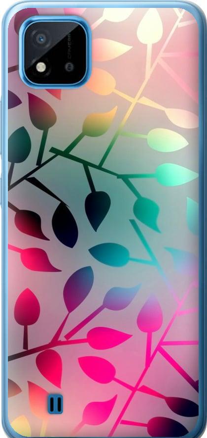 Чехол на Realme C20A Листья (2235t-2416-42517)