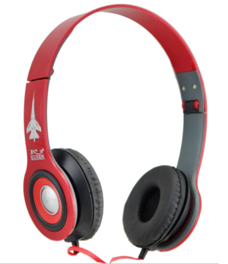 Наушники проводные Kusen KS-611 120см red
