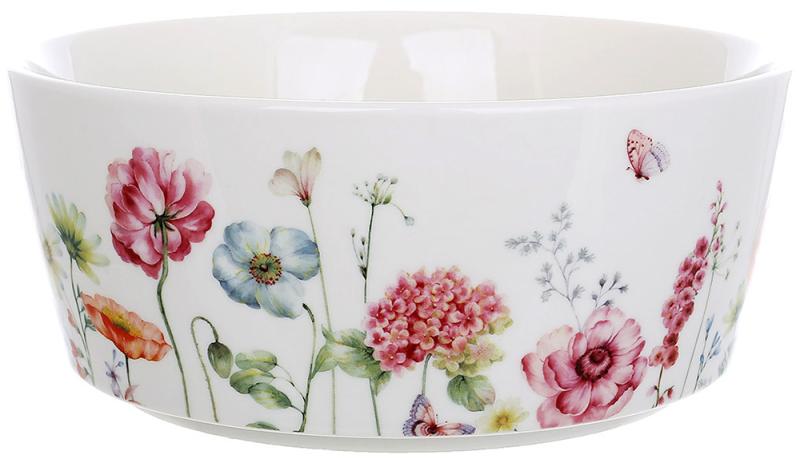 Набор 6 фарфоровых салатников Flower Garden 1900 мл