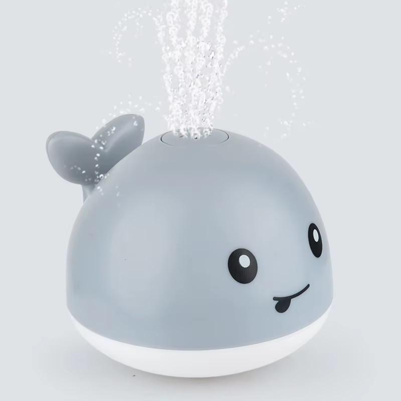 Игрушка для ванной RIAS Whale Fountain Кит с фонтаном музыкальный Grey (3_06141) - фото 4