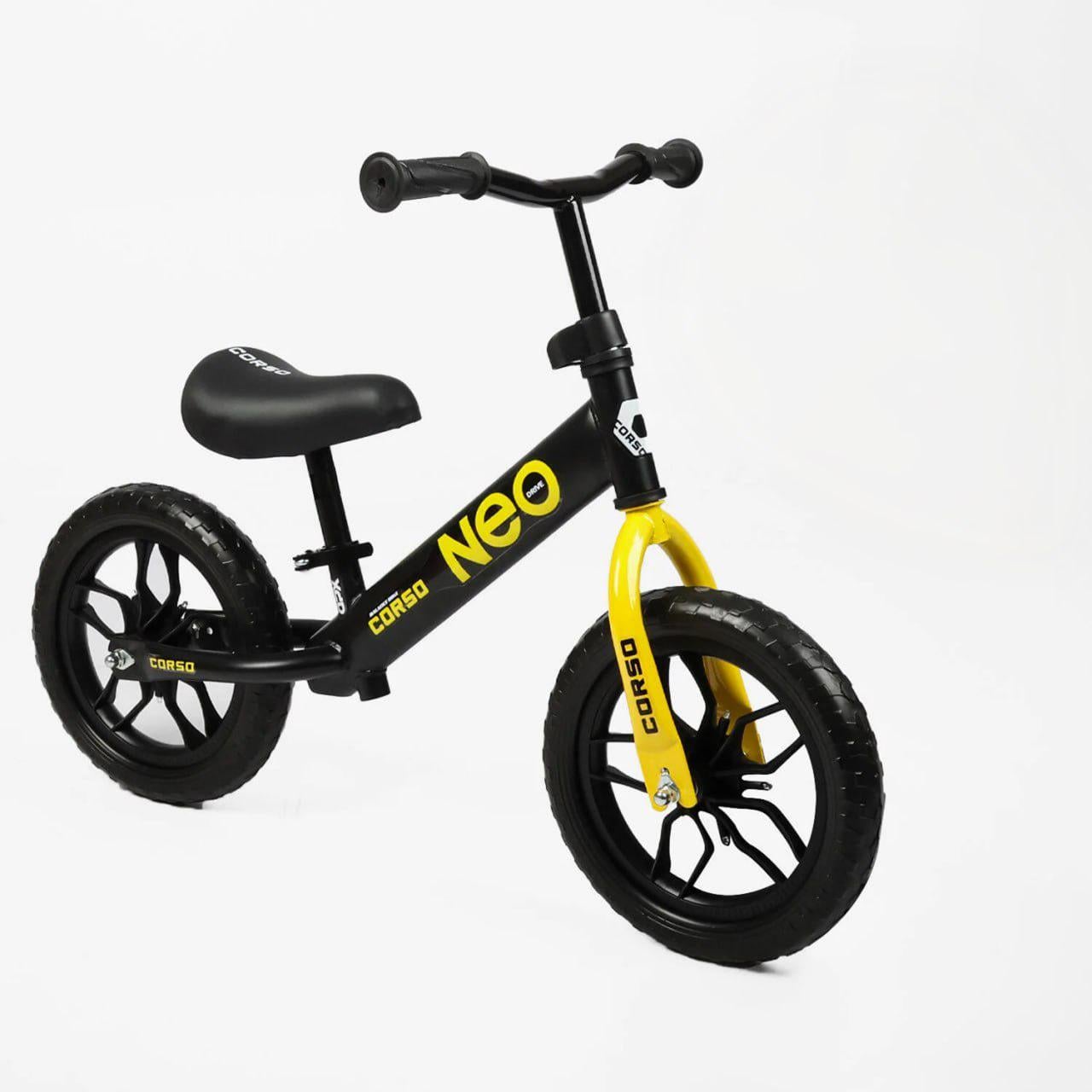 Біговел CORSO NEO EN-28197 Чорний/Жовтий