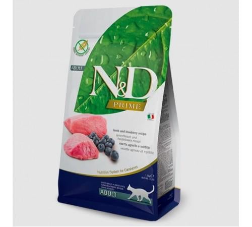 Корм сухой для кошек Farmina N&D Grain Free PRIME LAMB&BLUEBERRY 300 г (156410)