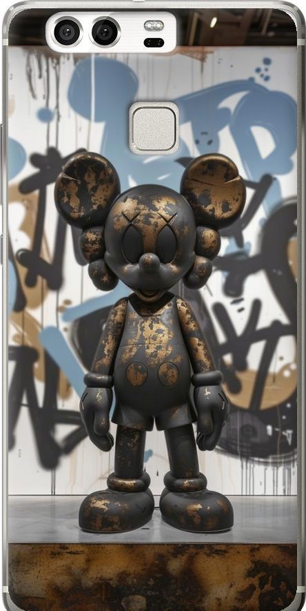 Чехол на Huawei P9 Bronze kaws v2 (6098u-347-42517)