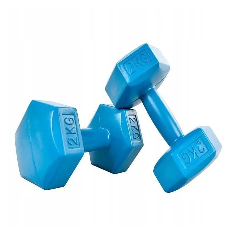 Гантелі для фітнесу 4 кг 2х2 кг Синій (2616433664) - фото 3
