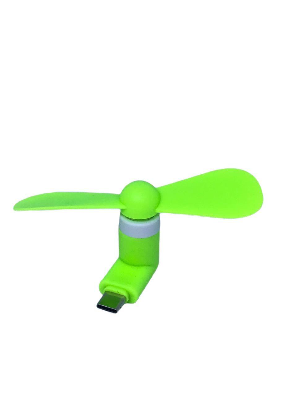 Вентилятор для лица Type-C Green (29782392) Вентилятор для лица Type-C Green (29782392)