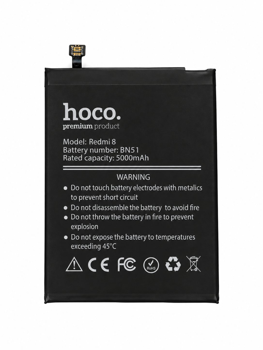 Аккумулятор Hoco BN51 для Xiaomi Redmi 8/Redmi 8A (29769283)