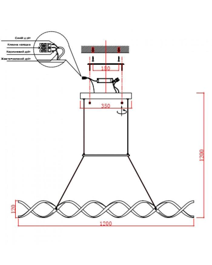 Люстра Laguna Lighting 25763-45 - фото 3