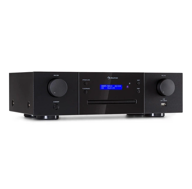 CD-плеер Auna CD-1000 DG USB (10038327)