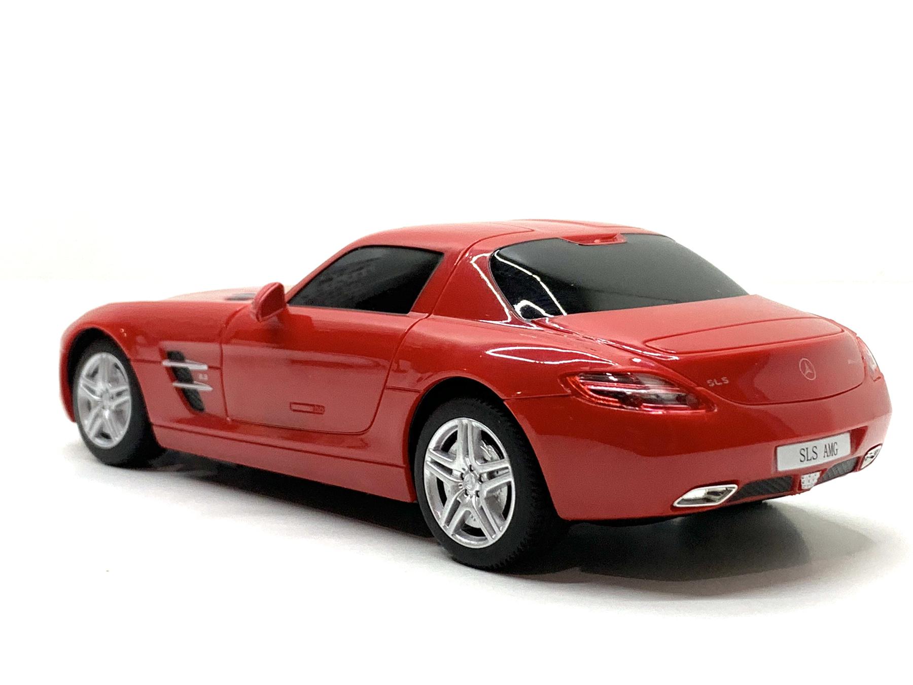 Машина на радиоуправлении Rastar Mercedes-Benz SLS AMG масштаб 1:24 Красный (40100) - фото 6