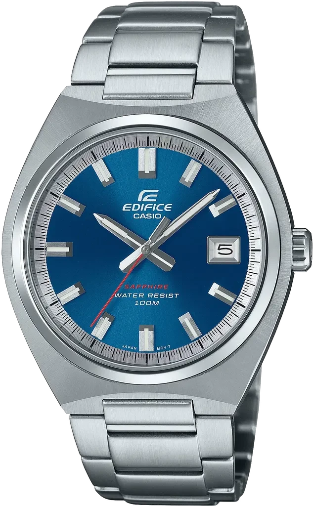 Наручные часы мужские Casio Edifice EFB-109D-2AVEF с сапфировым стеклом/стальным корпусом/водозащитой 100 м Синий (3100234270)