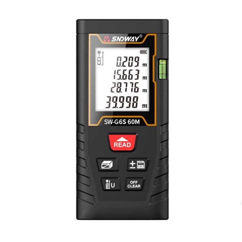Лазерний далекомір Sndway SW-G6S на 60 м Лазерний далекомір Sndway SW-G6S на 60 м