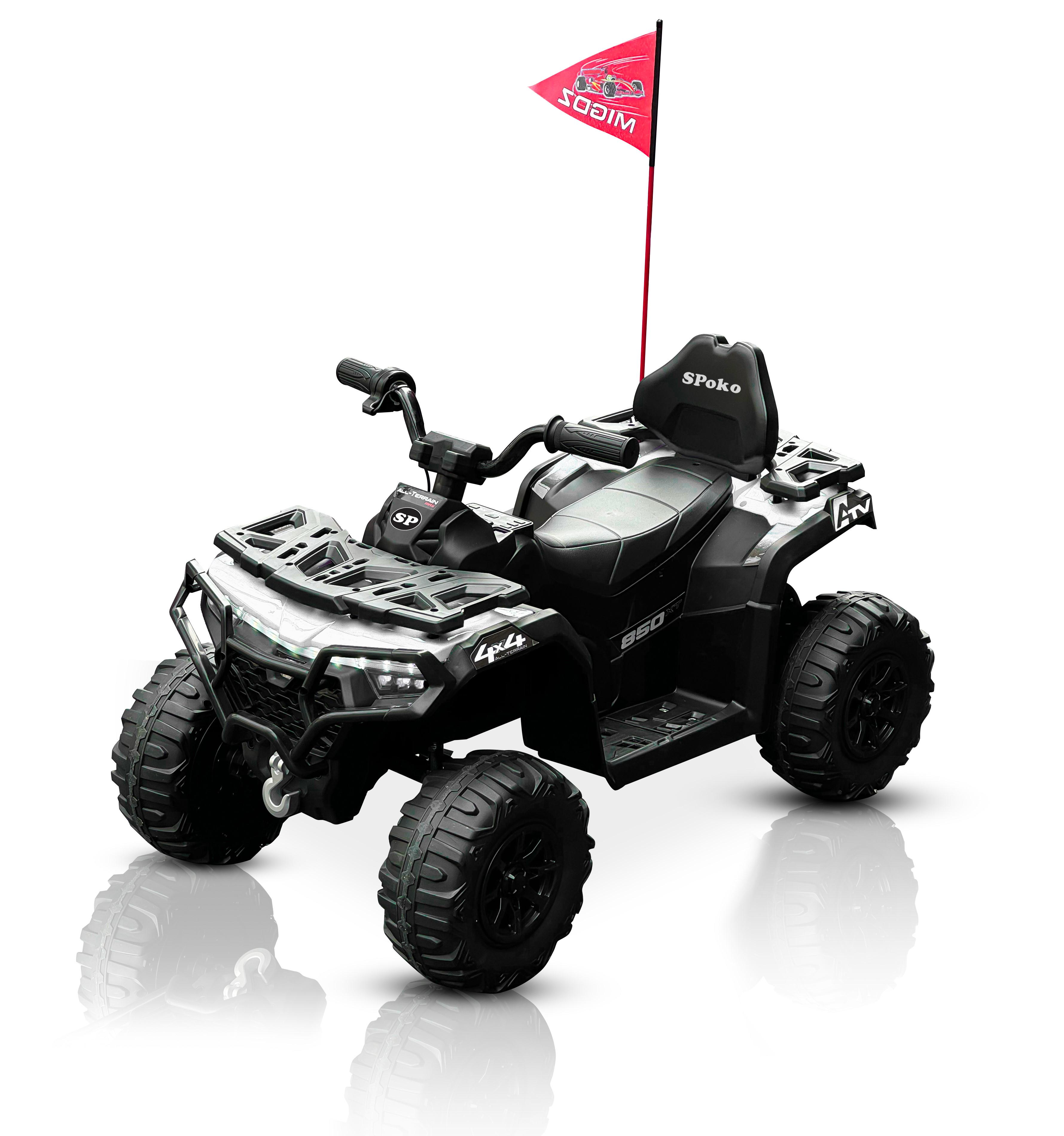 Детский электроквадроцикл Spoko SP-918 Черный (6984)