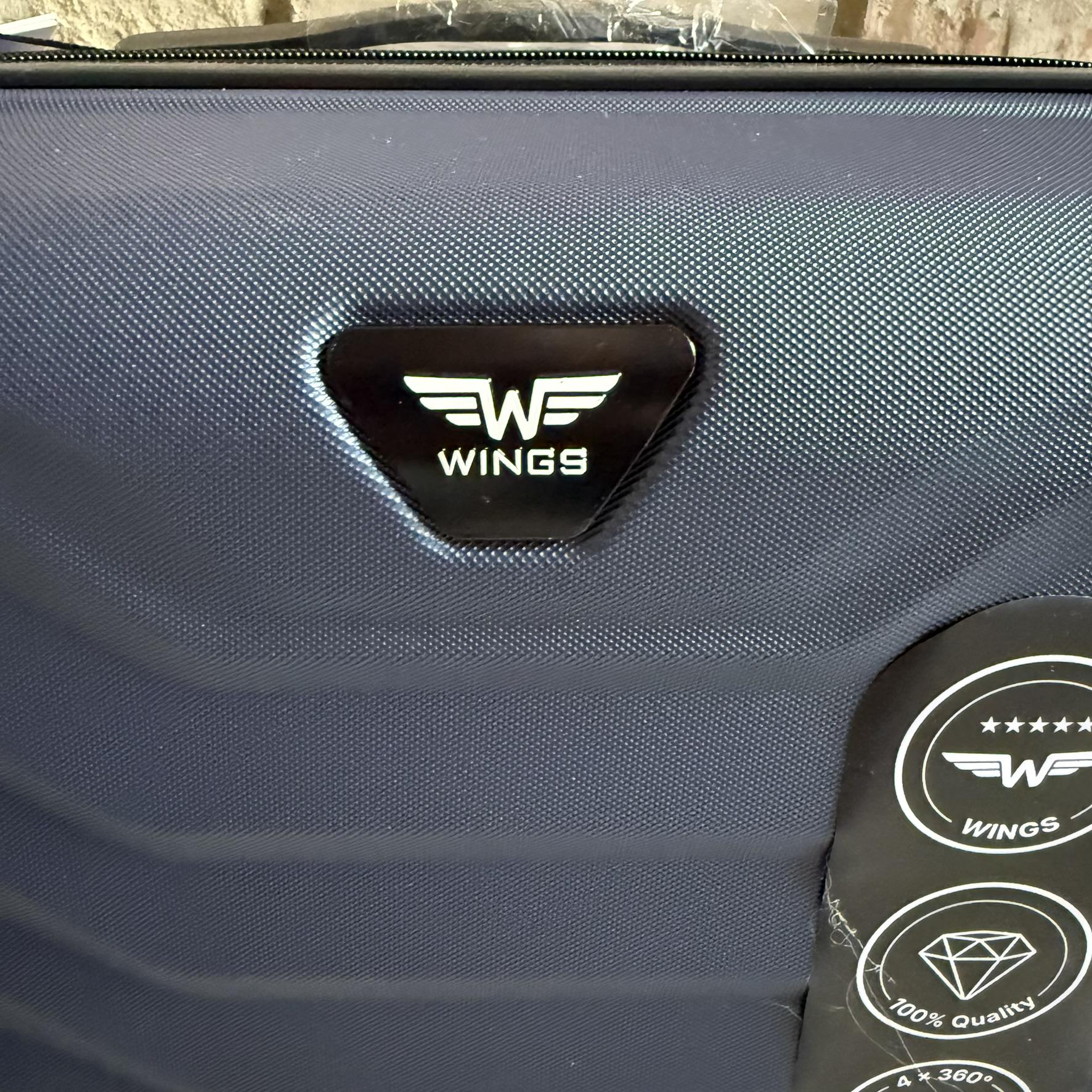 Чемодан Wings PEA01 дорожный S Синий (26557475) - фото 5