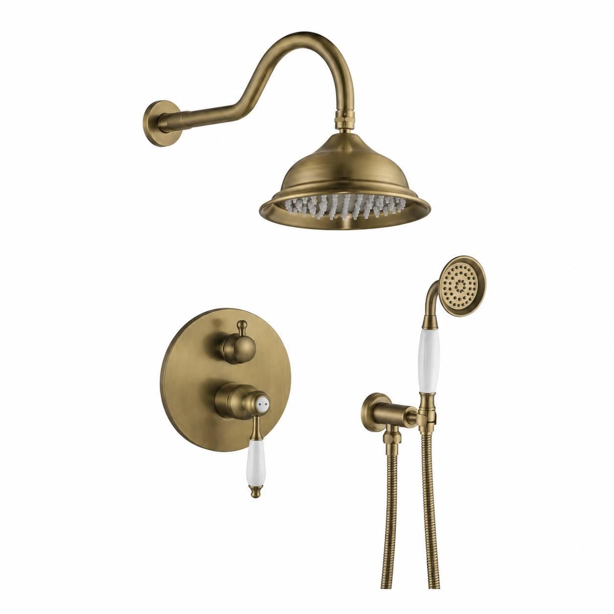 Душевая система скрытого монтажа Epelli Retro Muro Vintage Бронза (В016509) Душевая система скрытого монтажа Epelli Retro Muro Vintage Бронза (В016509)
