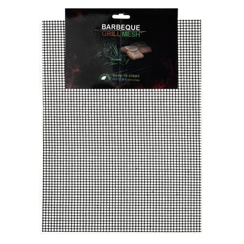Коврик-сетка тефлоновый жаропрочный для гриля 30x40 см (65777)