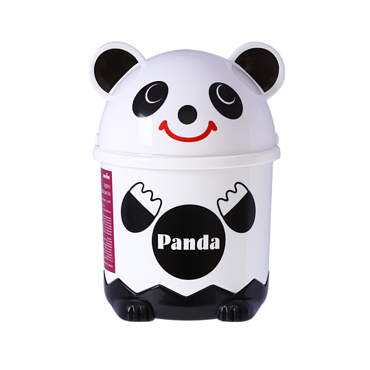 Відро для сміття дитяче з кришкою BIN-07 3,2 л White