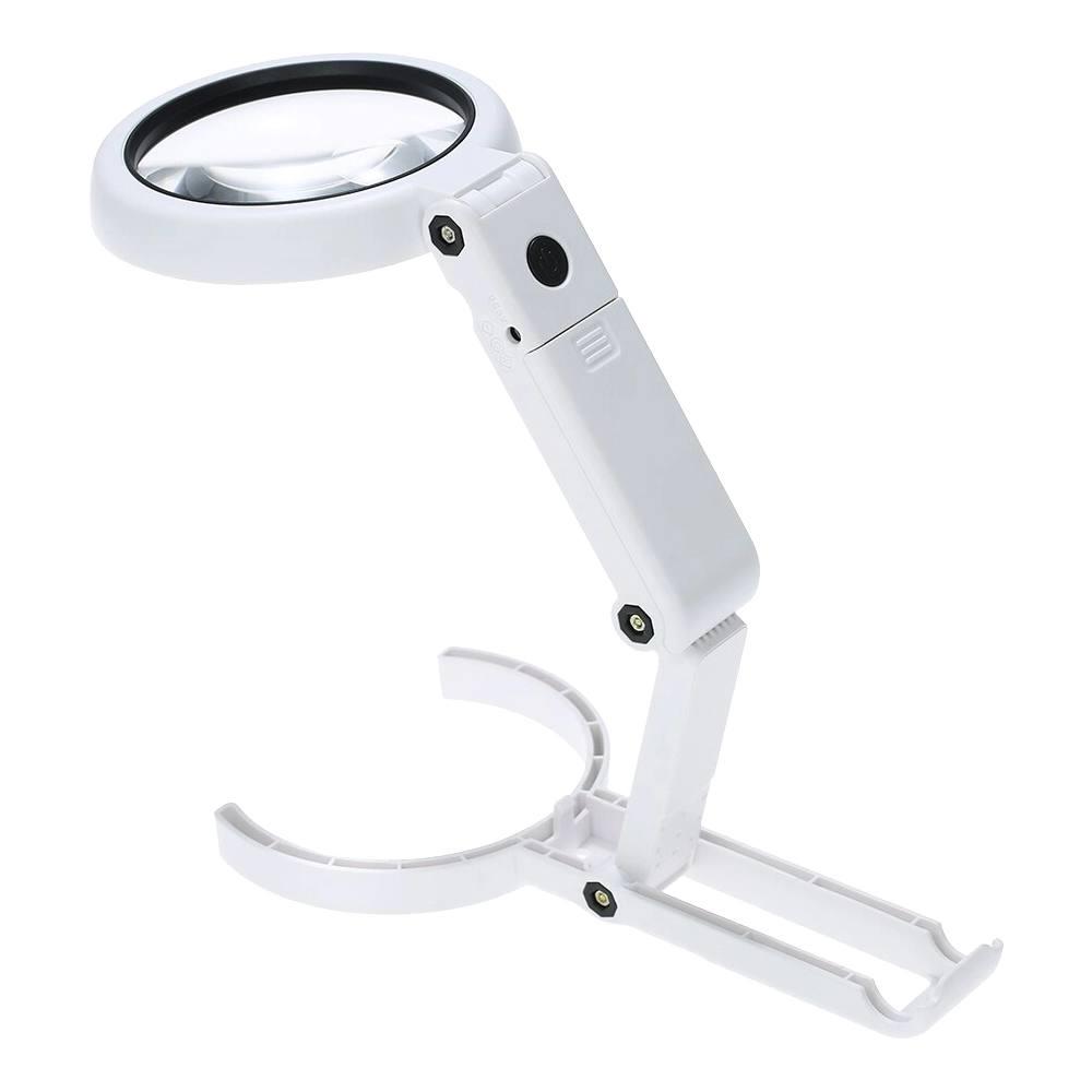 Лупа ручная с LED подсветкой FS55RC 55 мм  (b5a6c3f8)