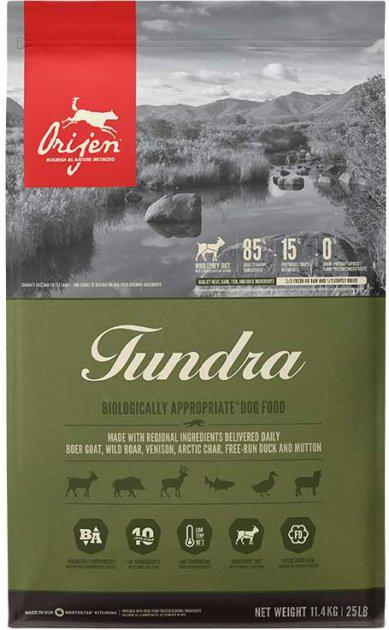 Сухой корм для собак Orijen Tundra Dog 11 кг (96775)