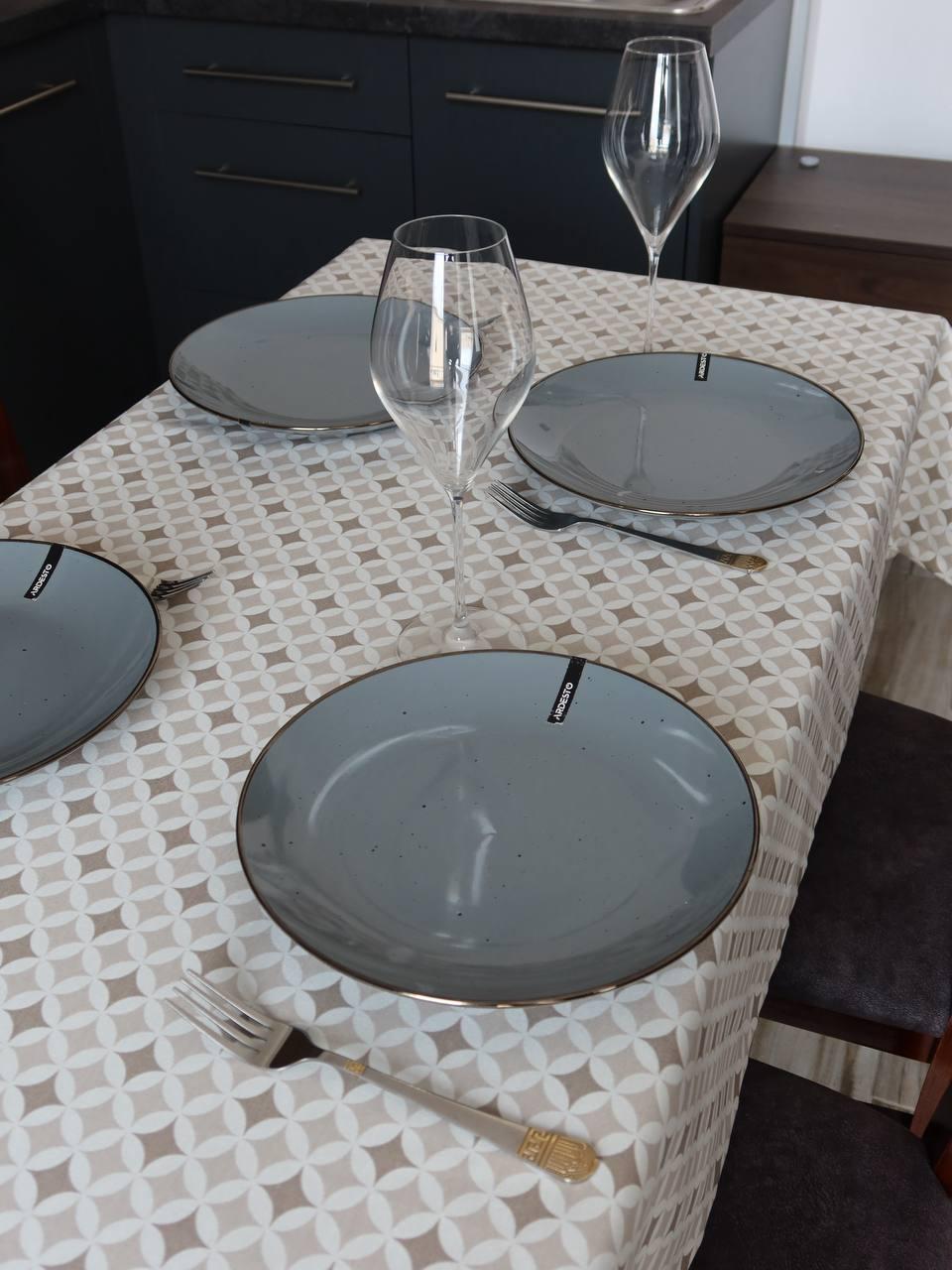 Скатертина водовідштовхувальна тефлонова прямокутна 140x170 см (300137-p2) - фото 6